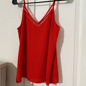 Cotton On Vibrant Red Camisole Top